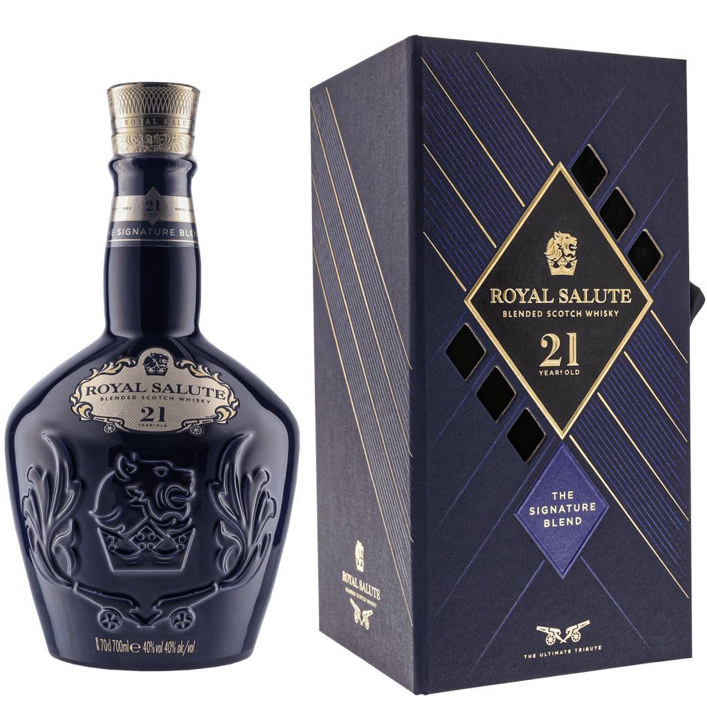 Chivas Regal 21 Years Royal Salute 70cl Blended Whisky + Giftbox