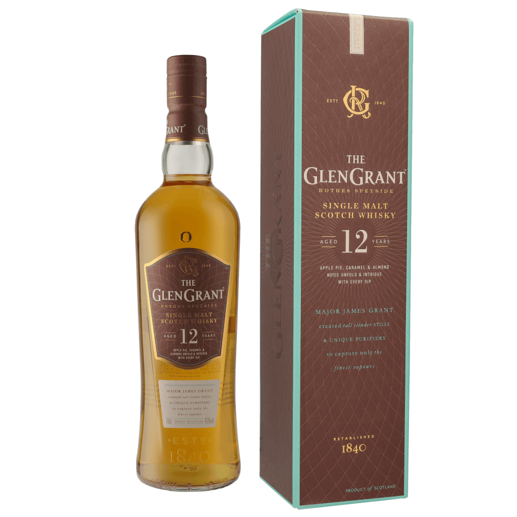 Glen Grant 12 Years 70cl Single Malt Whisky + Giftbox