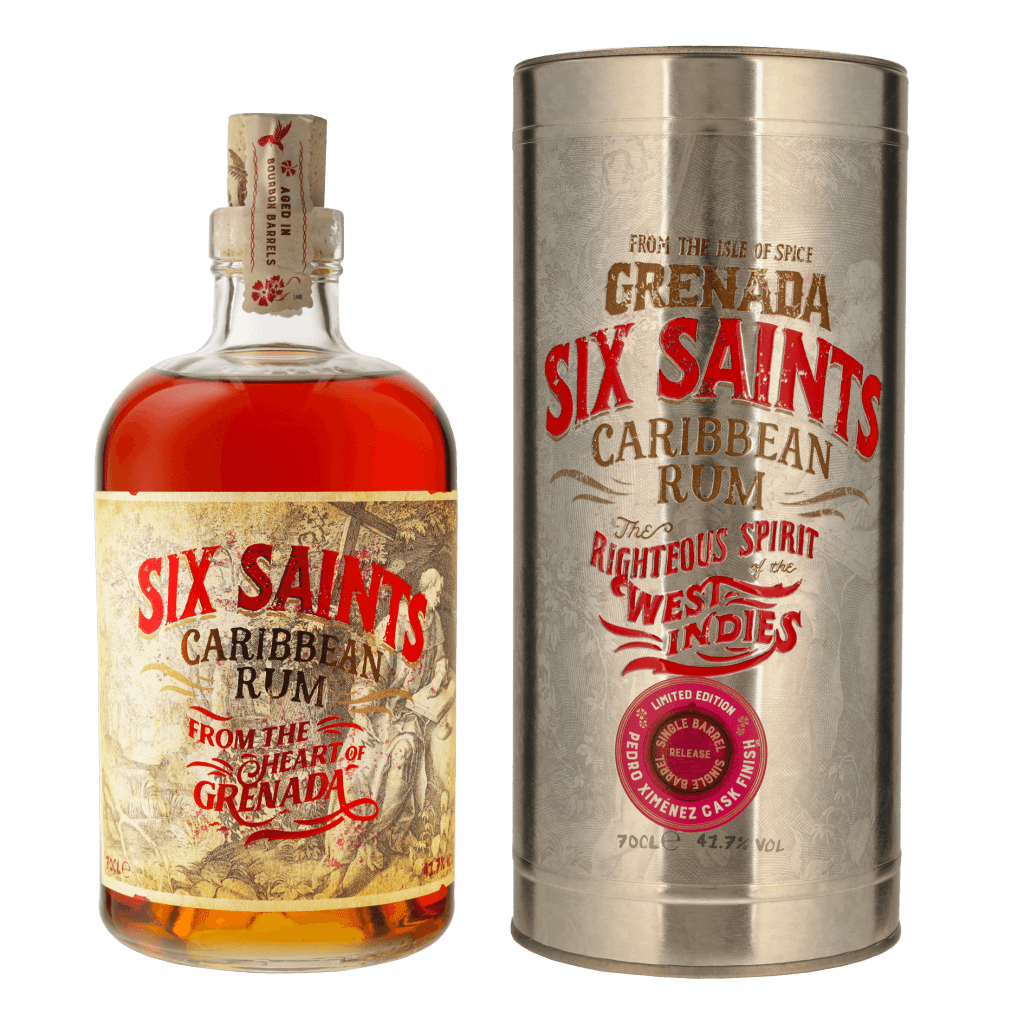 Six Saints Rum Pedro Ximenez Finish 70cl + Giftbox