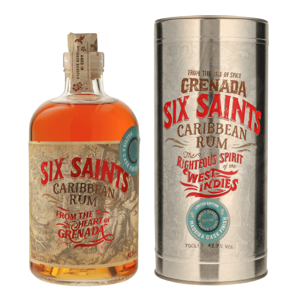 Six Saints Rum Madeira Finish 70cl + Giftbox