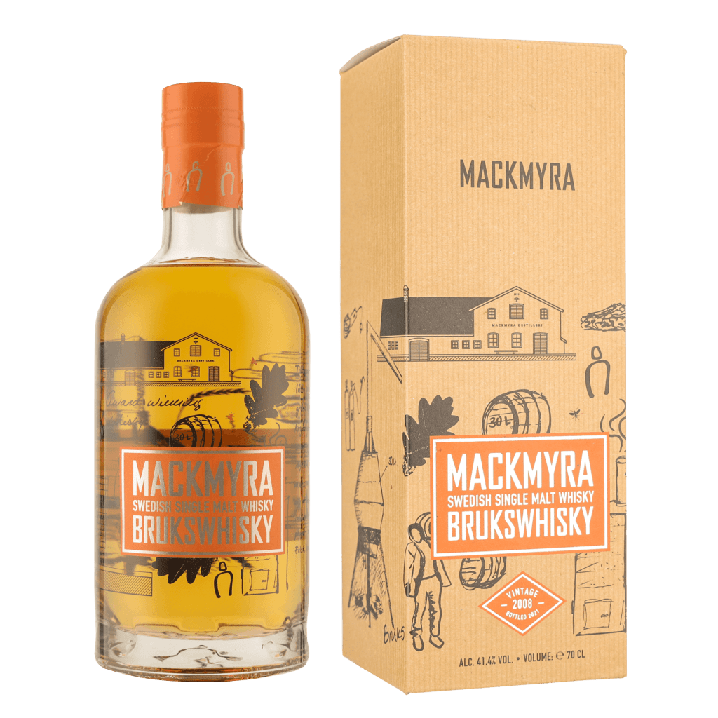 Mackmyra Brukswhisky 70cl Single Malt Whisky + Giftbox