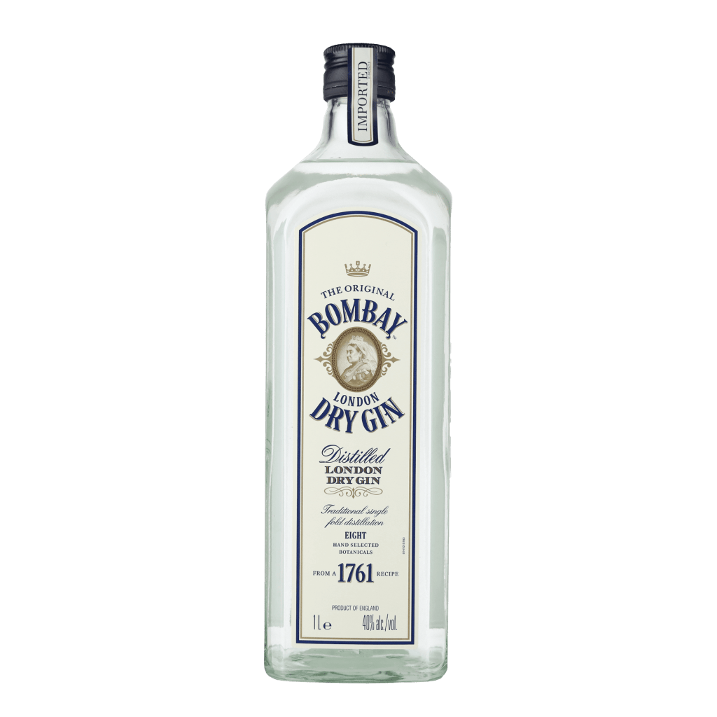 Bombay London Dry Gin 1ltr 40%