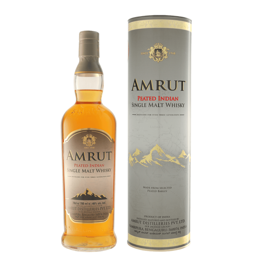 Amrut Peated 70cl Single Malt Whisky + Giftbox