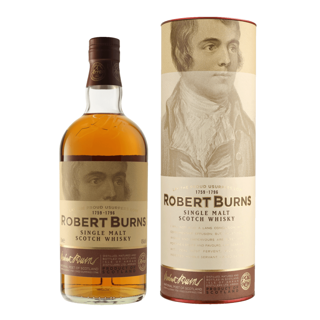 Arran Robert Burns 70cl Single Malt Whisky + Giftbox