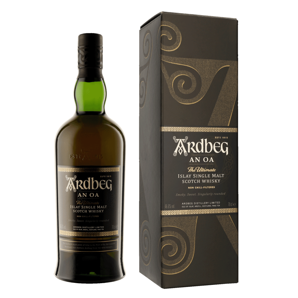 Ardbeg An OA 70cl Single Malt Whisky + Giftbox