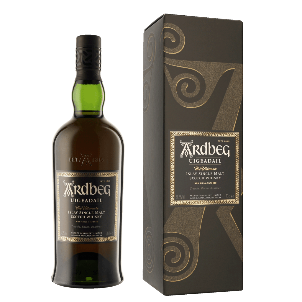 Ardbeg Uigeadail 70cl Single Malt Whisky + Giftbox