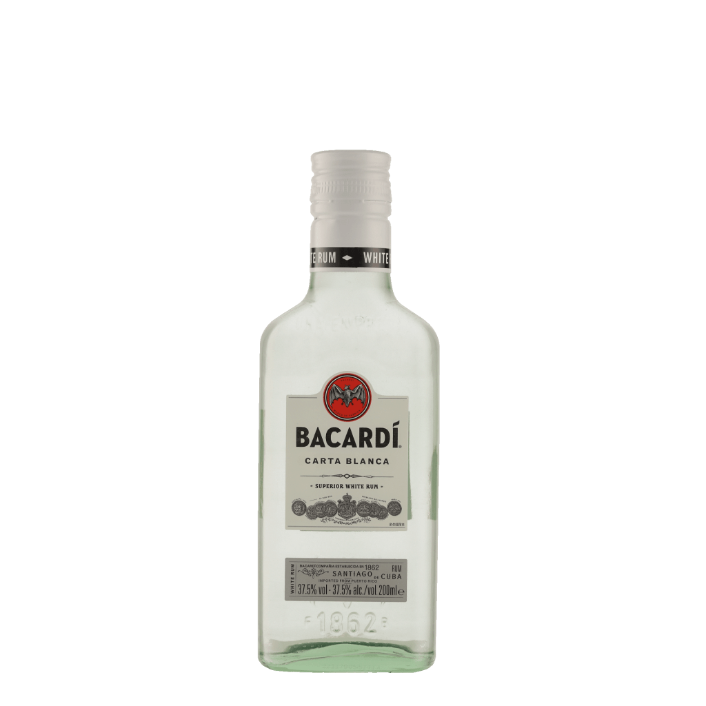 Bacardi Carta Blanca 20cl Witte Rum