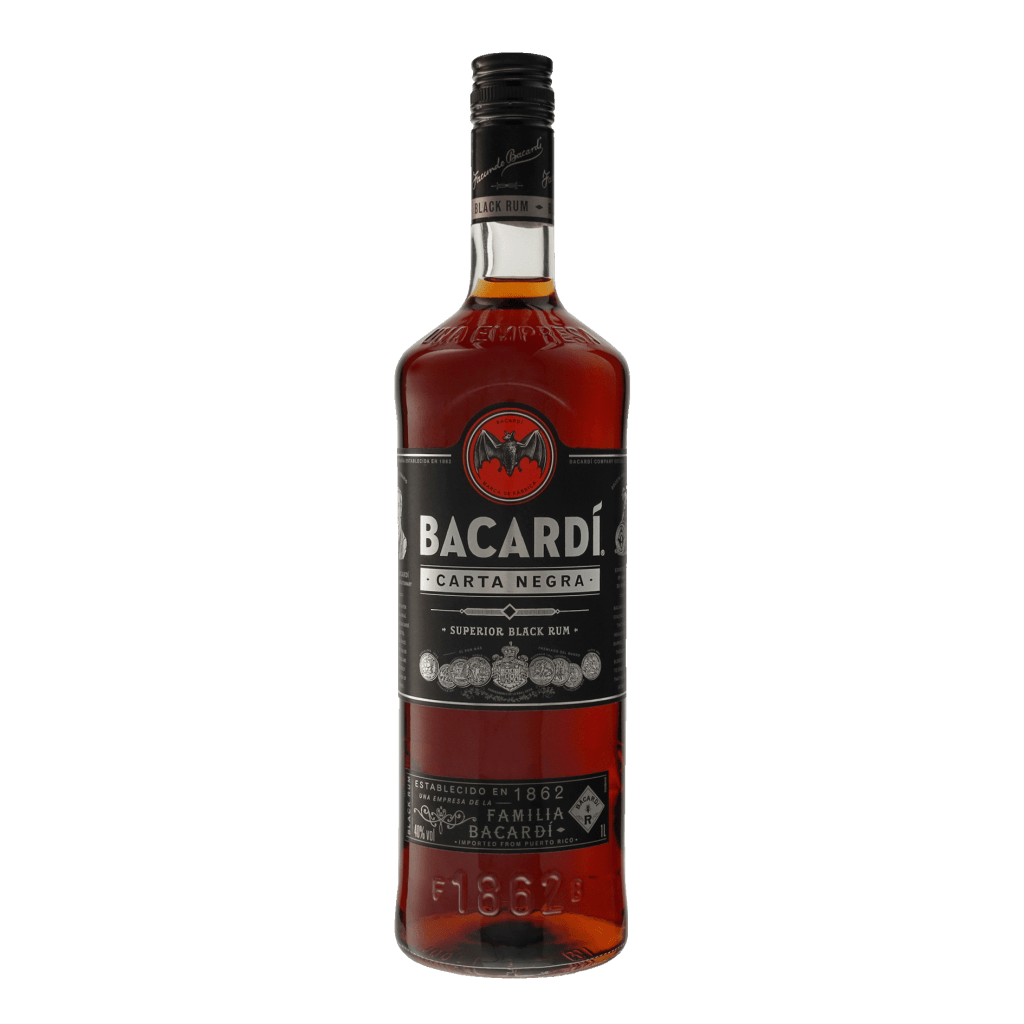 Bacardi Carta Negra 1ltr Rum