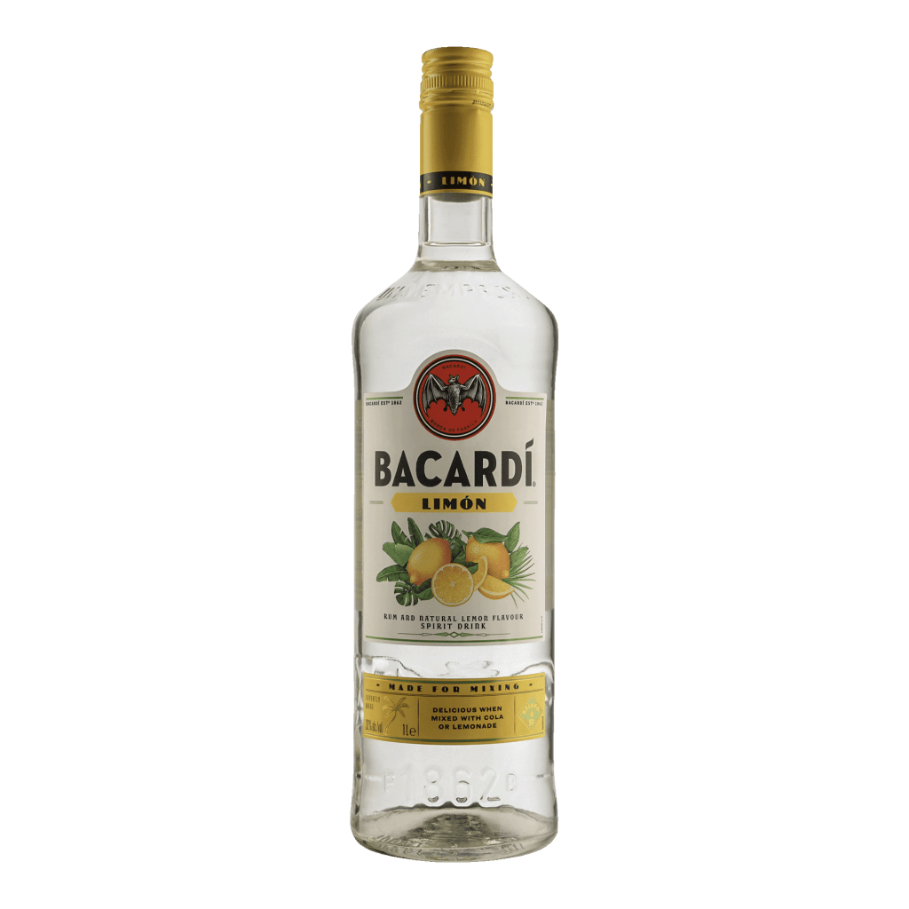 Bacardi Limon 1ltr Flavoured Rum