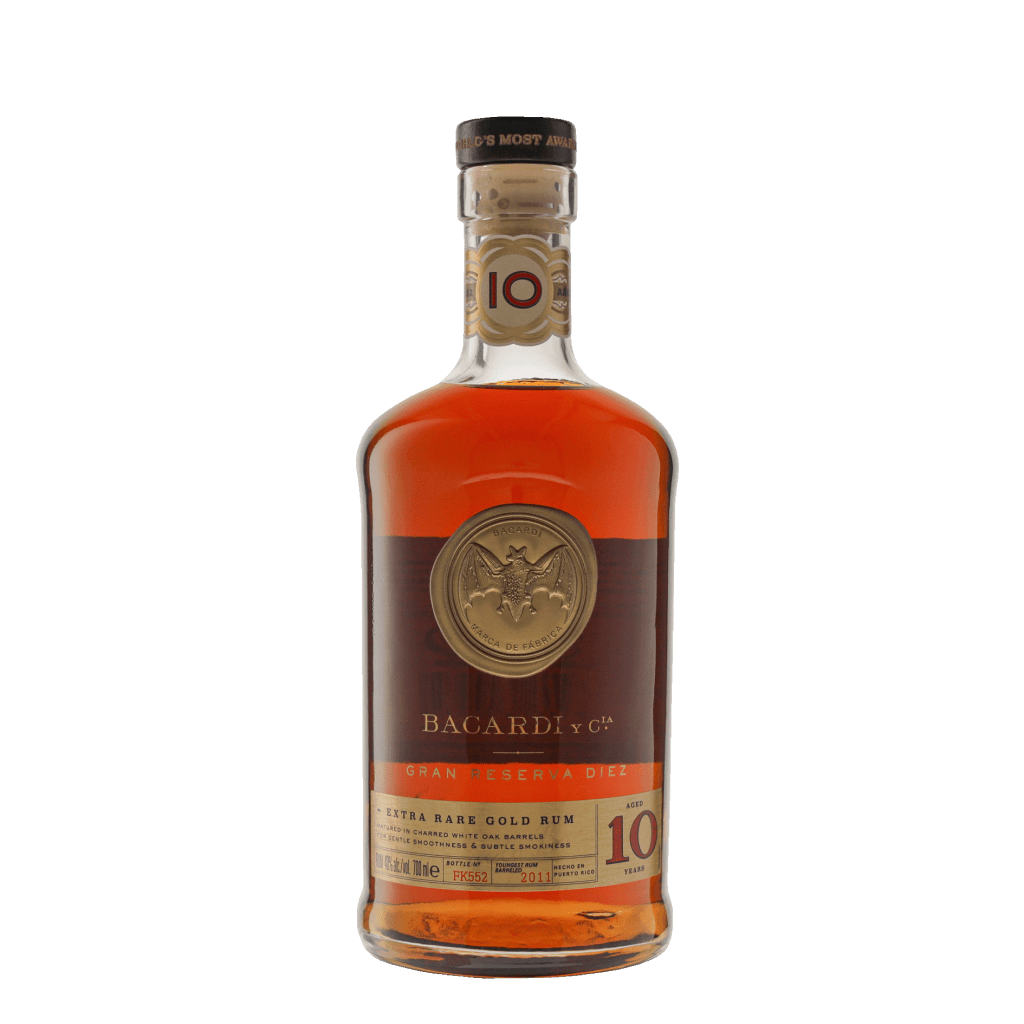 Bacardi 10 Years Gran Reserva Diez 70cl Rum