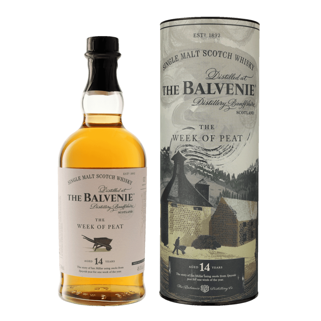 Balvenie 14 Years The Week Of Peat 70cl Single Malt Whisky + Giftbox