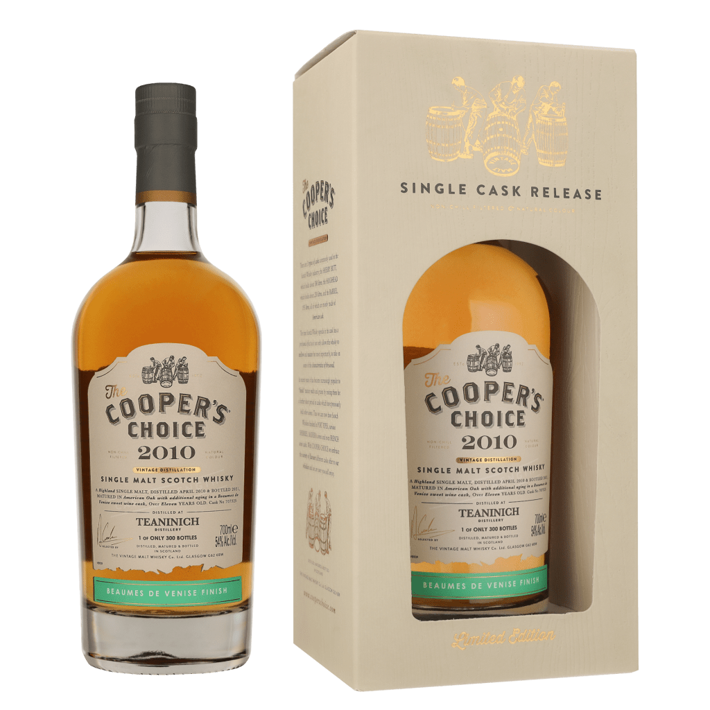 Coopers Choice Vintage 2010 Teaninich +GB 70cl Single Malt Whisky