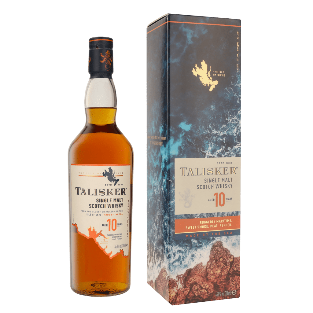 Talisker 10 Years 70cl Single Malt Whisky + Giftbox