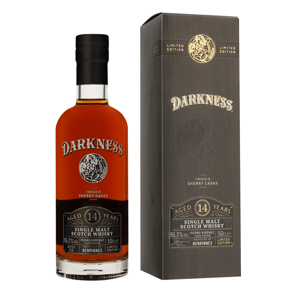 Darkness 14 Years Benrinnes 50cl Single Malt Whisky + Giftbox