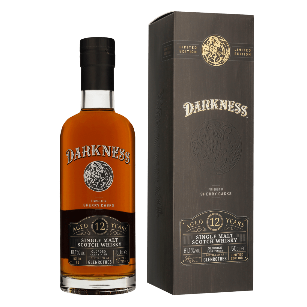 Darkness 12 Years Glenrothes 50cl Single Malt Whisky + Giftbox