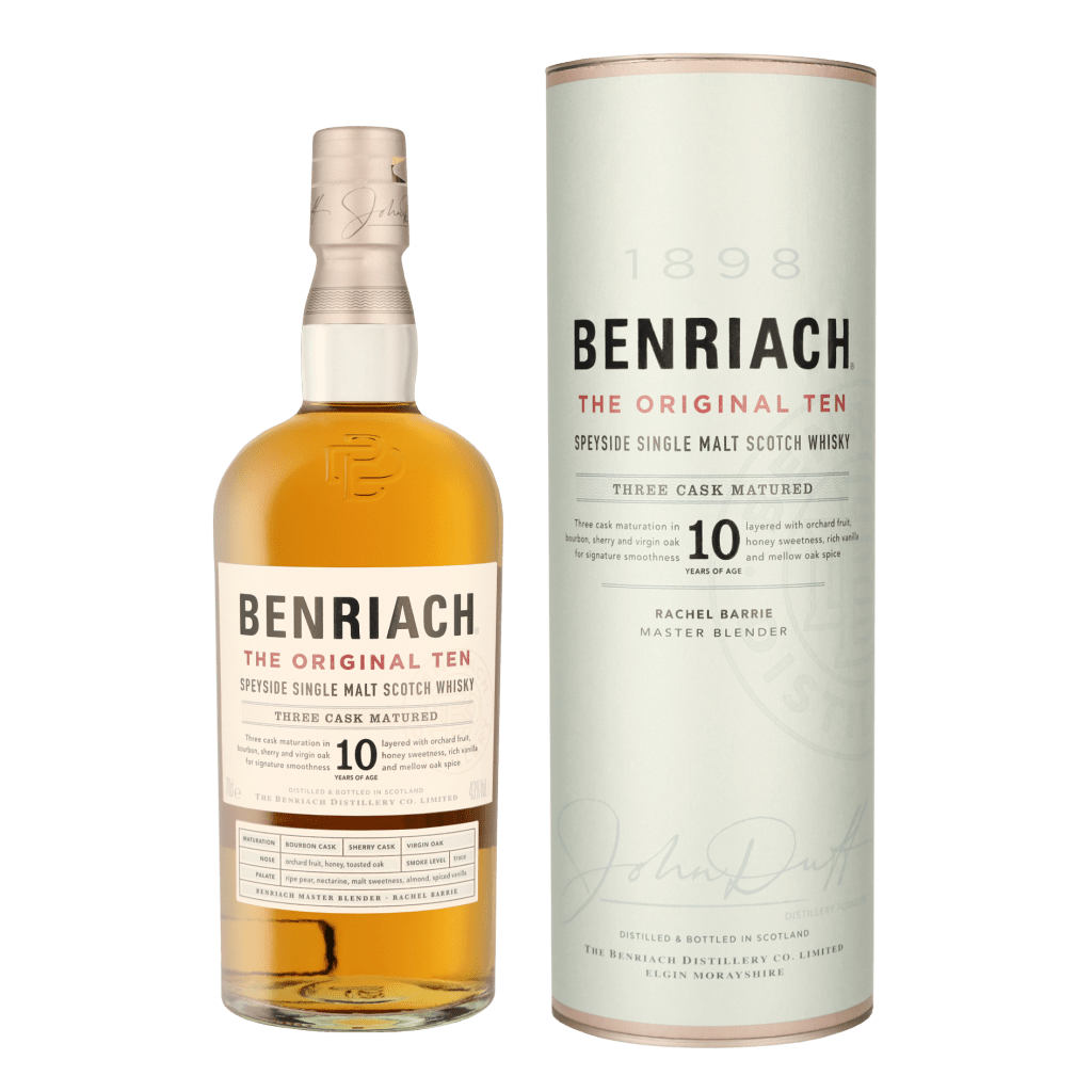 Benriach 10 Years The Original Ten 70cl Single Malt Whisky + Giftbox